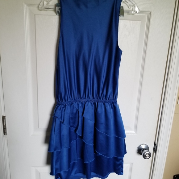 Lauren Conrad royal blue drop waist dress size 2 - Picture 3 of 9